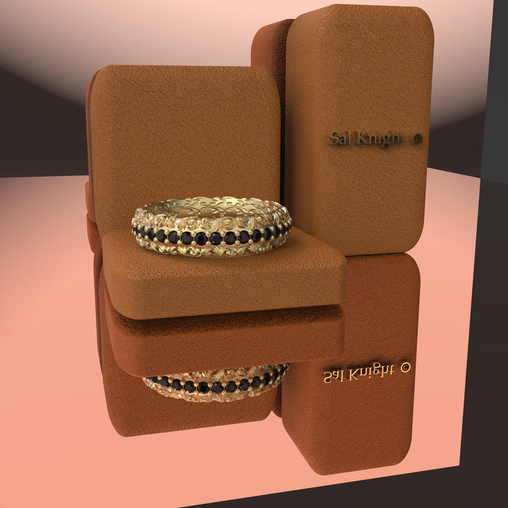 Florence Black Diamonds 18K gold
