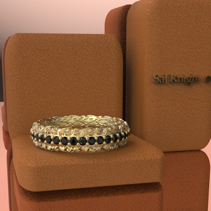Florence Black Diamonds 18K gold