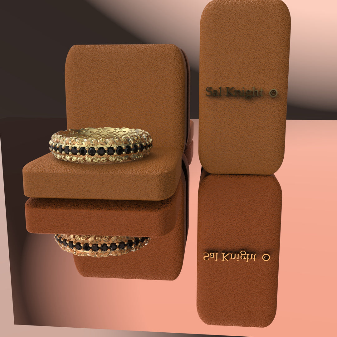 Florence Black Diamonds 18K gold