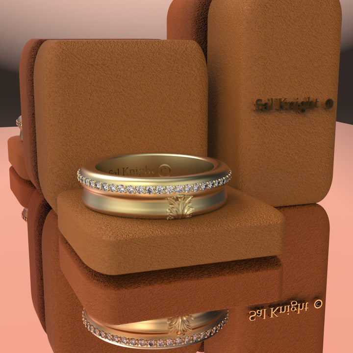 Roma 18K Gold diamond
