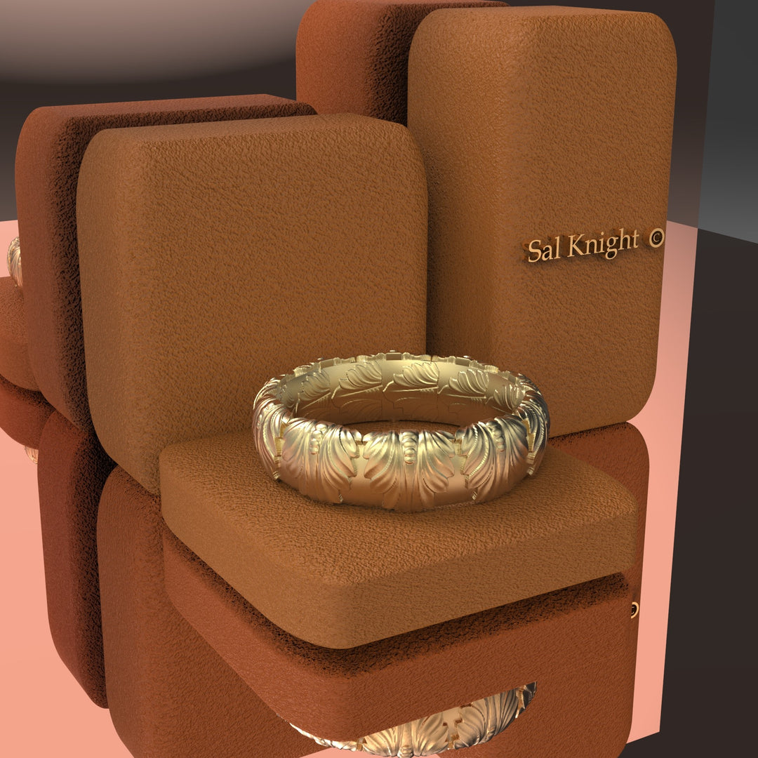 Acanthus 18K gold