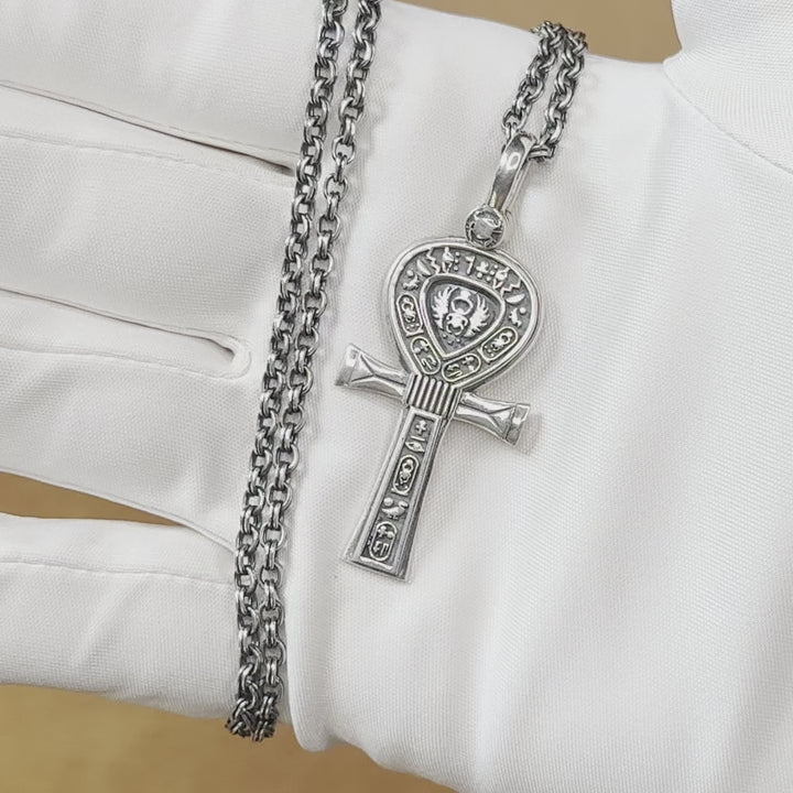 Ankh pendent SS