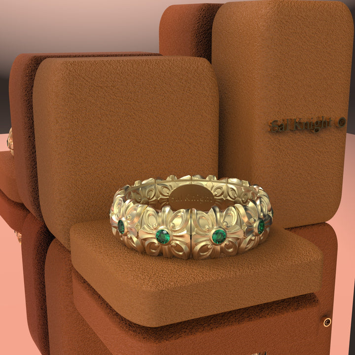 Royal Templar Emerald 18K