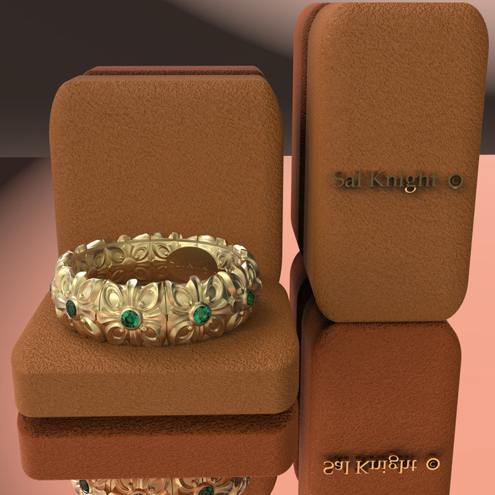 Royal Templar Emerald 18K