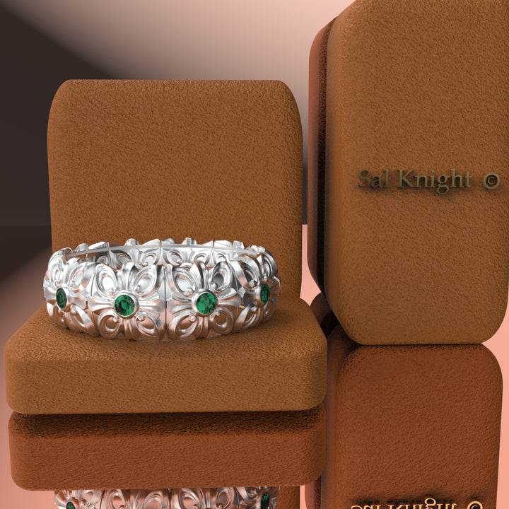 Royal Templar Emerald 18K