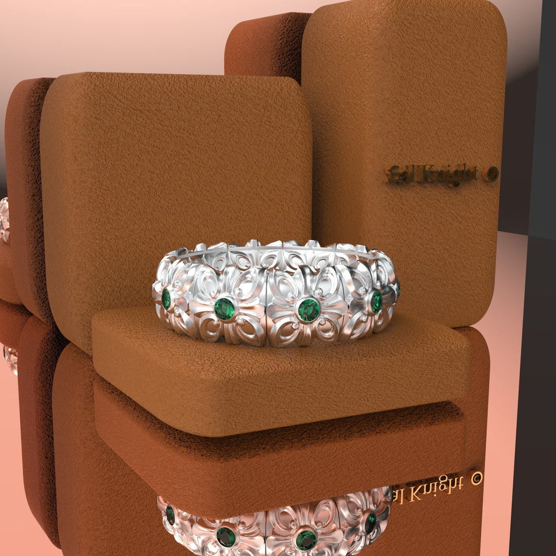 Royal Templar Emerald 18K