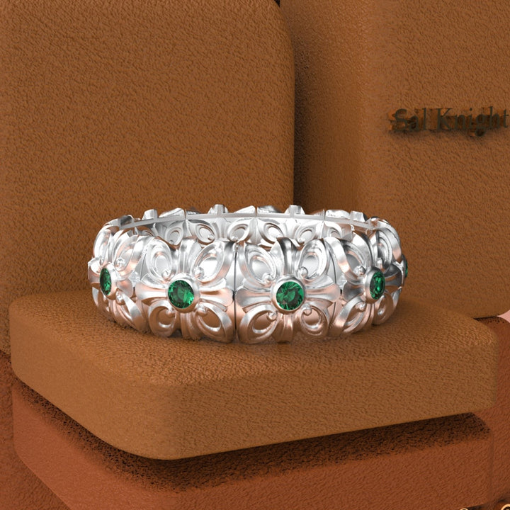 Royal Templar Emerald 18K