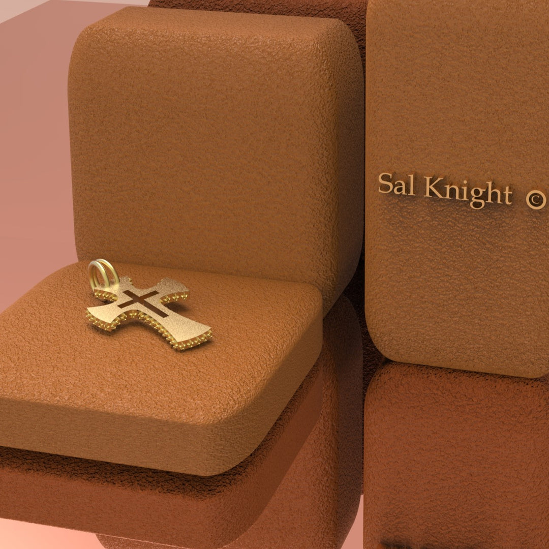 templar cross 18K