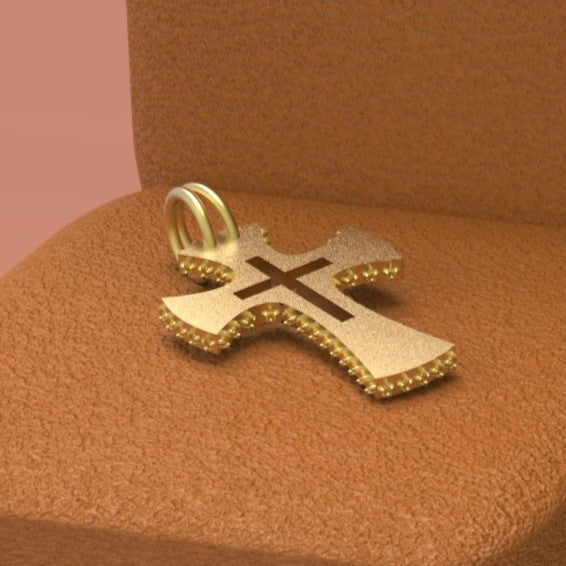 templar cross 18K
