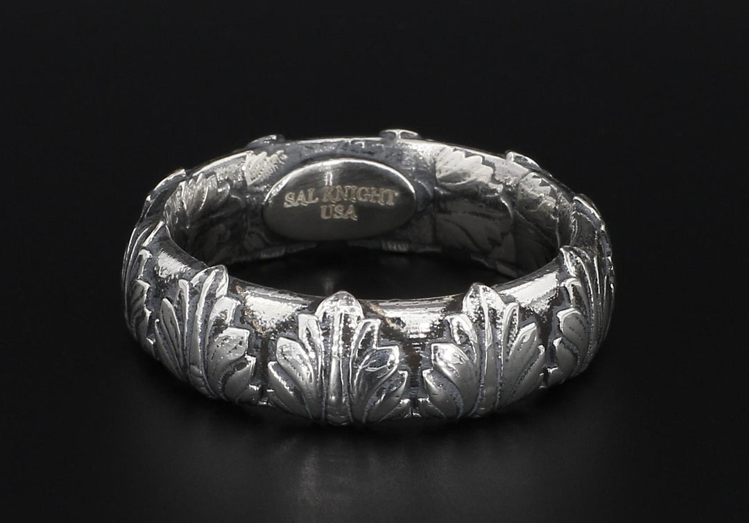 Acanthus ring SS