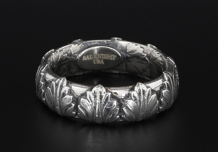 Acanthus ring SS